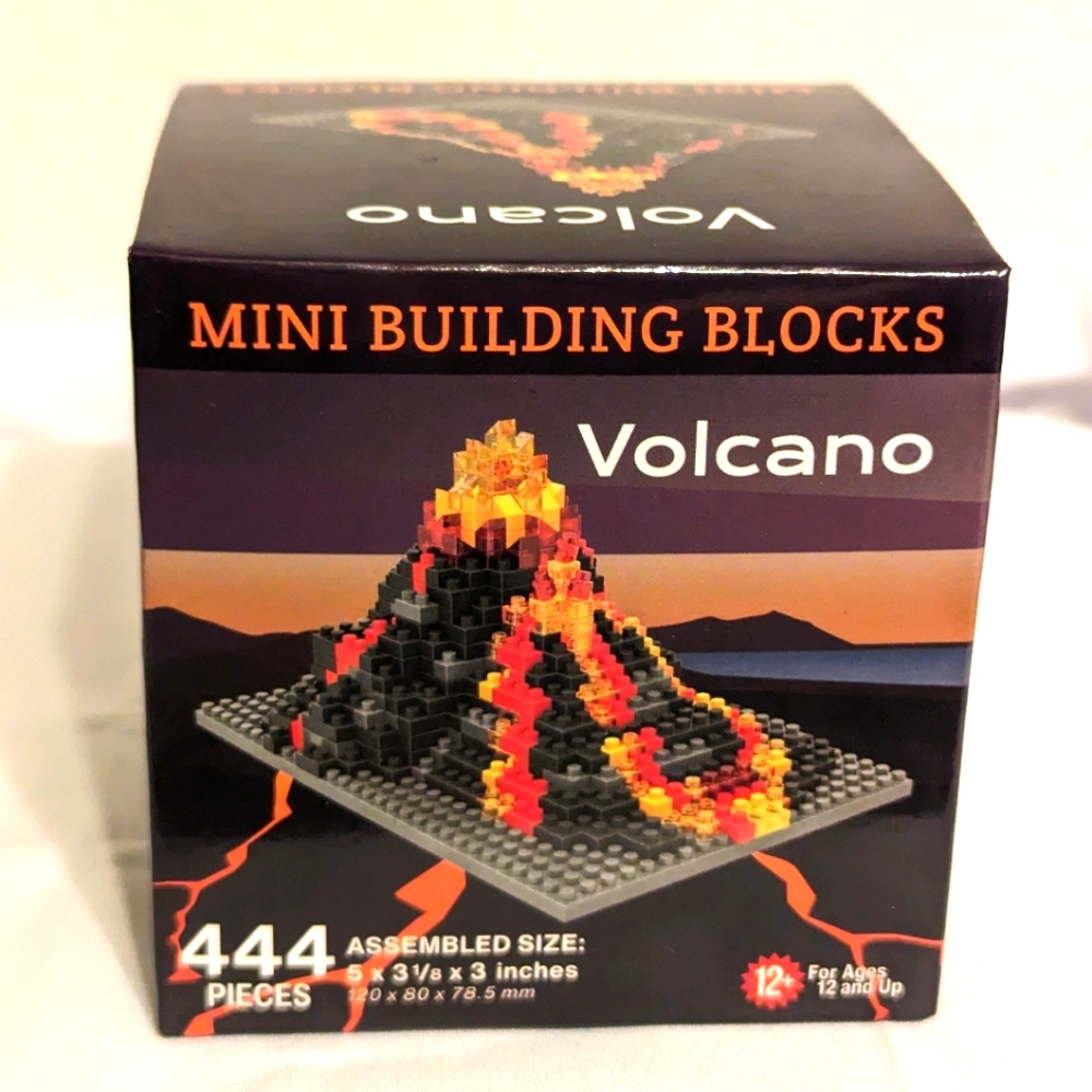 Mini volcano puzzle